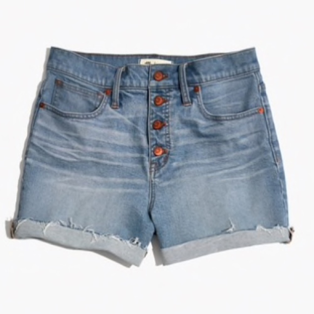 Madewell High Rise Denim Shorts